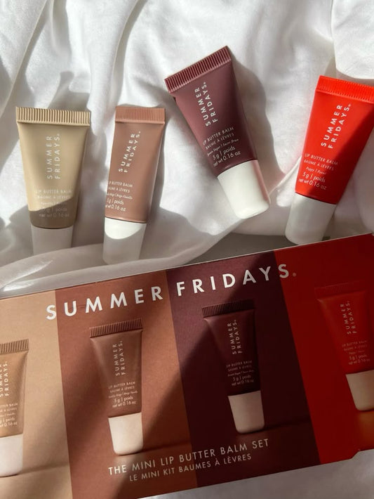 Summer Fridays Lip Balm Set β Hydrating Nourishing Glossy Lip Care