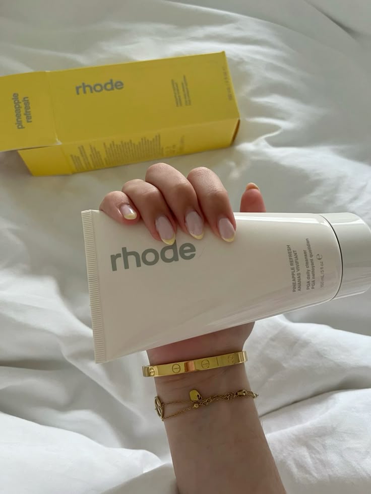 Rhode Pineapple Cleanser – Brightening Gel Face Wash with Pineapple Extract.