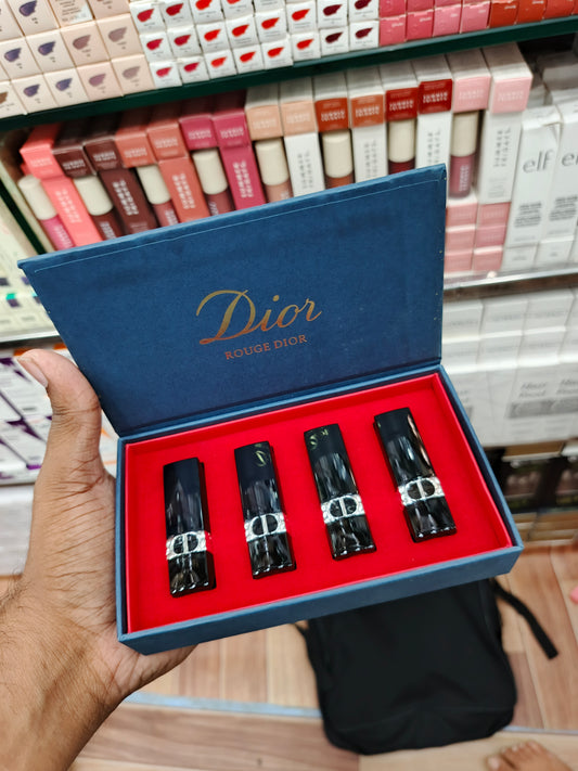 Dior Lipstick Set β Luxury High-Pigment Lipsticks with Hydrating Formula & Long-Lasting Color (Gift Box)