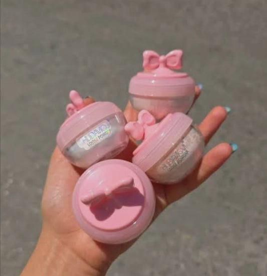 Hudamoji Loose Powder – Soft Matte Finish & Long-Lasting Smooth Look