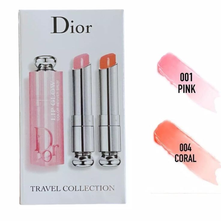 Dior Lip Balm Duo – Hydrating & Nourishing Set of 2