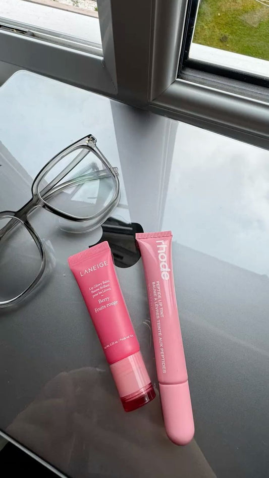 Hydra Glow Duo – Rhode Lip Peptide Tint & Laneige Lip Glowy Balm