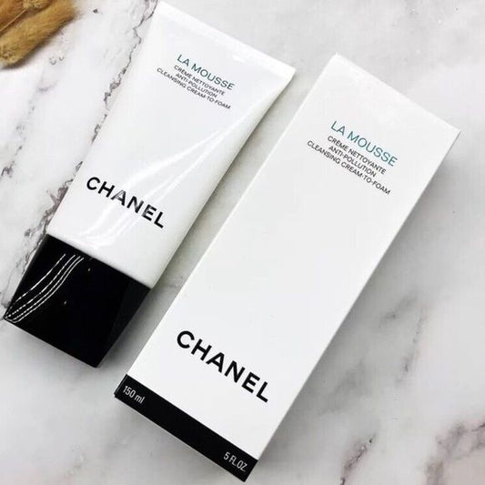 Chanel Cleansing Cream-To-Foam – Gentle Hydrating Face Cleanser for Soft & Radiant Skin.