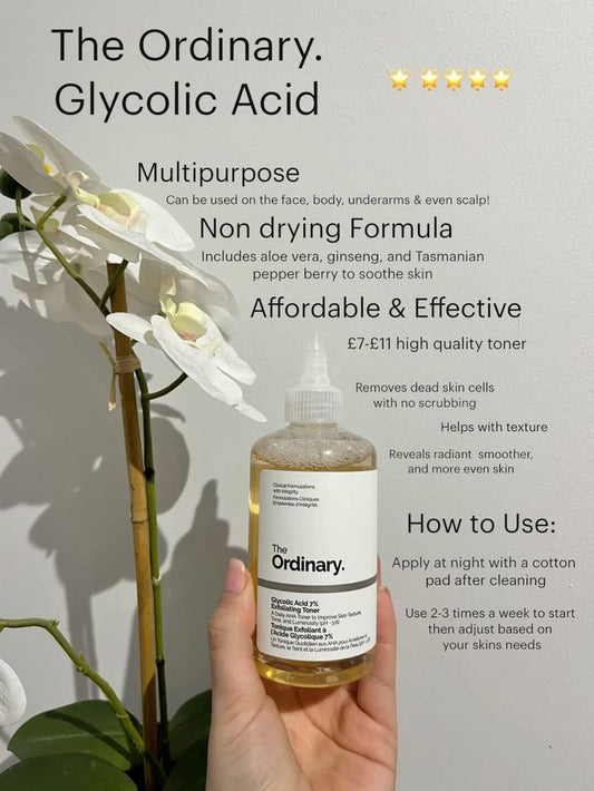 The Ordinary Glycolic Acid 7% Toning Solution