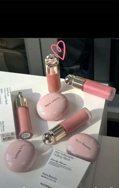 Rare Beauty Blush Duo – Liquid & Powder Blush Set
