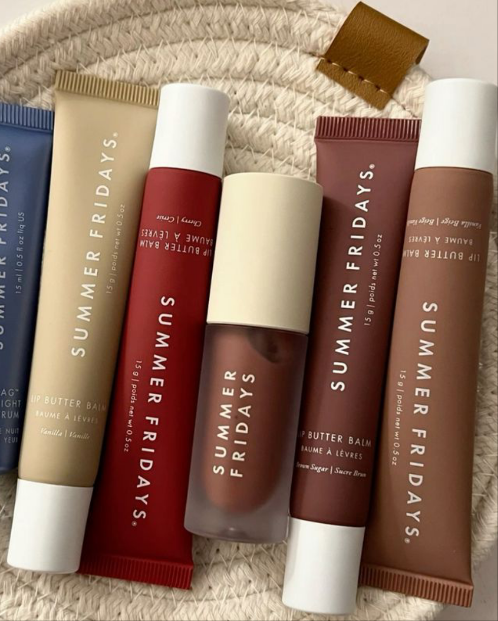 Summer Fridays Lip Balm & Lip Oil Duo – Hydrating & Nourishing Lip Care Set