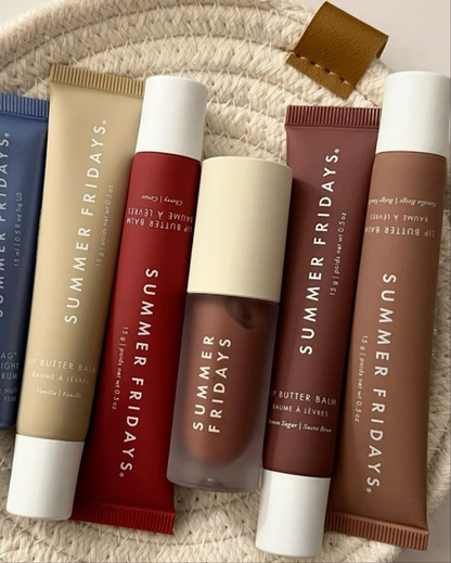 Summer Fridays Lip Balm & Lip Oil Duo – Hydrating & Nourishing Lip Care Set