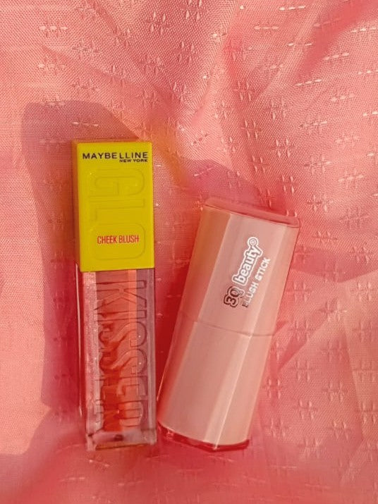 Blush & Gloss Duo – Dewy Cheeks and Glossy Lips