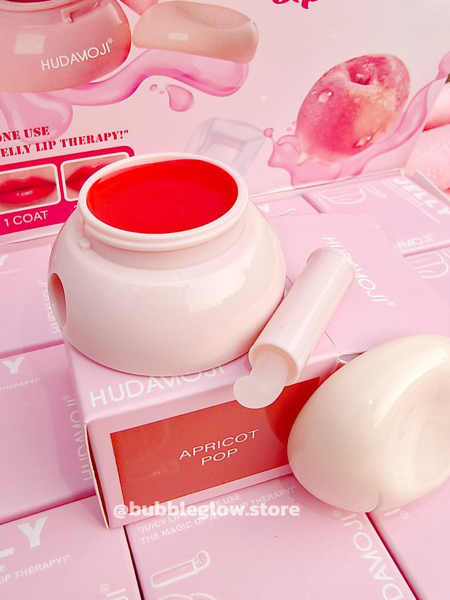 Hudamoji Lip Jam – Juicy Tint, Glassy Shine & Ultra Hydration