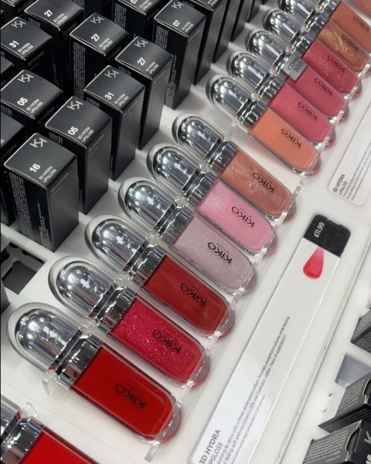 Kiko Milano Lip Gloss – High Shine, Non-Sticky, Hydrating Gloss