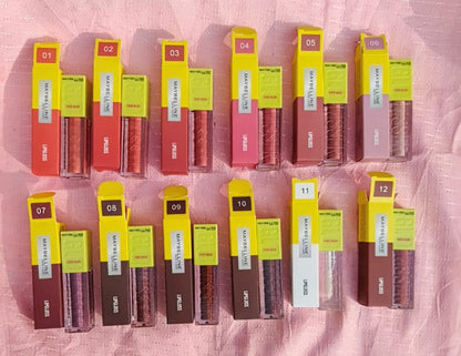 Maybelline Lip Gloss – High Shine, Non-Sticky & Hydrating Finish.
