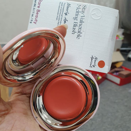 Rare Beauty Vulnerable Cream Blush – Lightweight Natural Long Lasting Glow