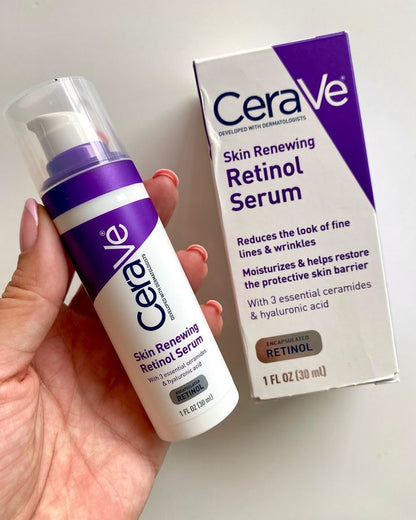 CeraVe Skin Renewing Retinol Serum – Smooth, Brighten & Revitalize Skin