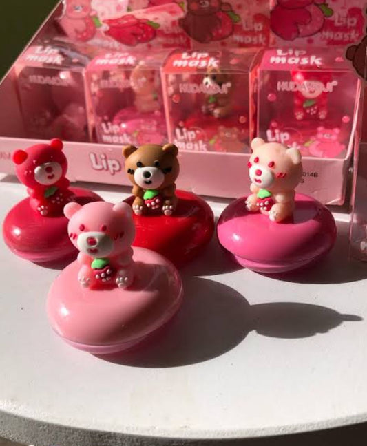 Hudamoji Cute Lip Mask – Moisturizing Nourishing Overnight Lip Care