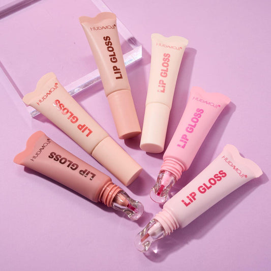 Hudamoji Lip Gloss – Long Lasting Shiny Moisturizing Glossy Finish