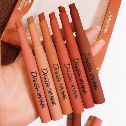 Dream Lipstick Set – Long Lasting Matte & Creamy Hydrating Lip Colors