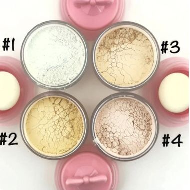 Hudamoji Loose Powder – Soft Matte Finish & Long-Lasting Smooth Look