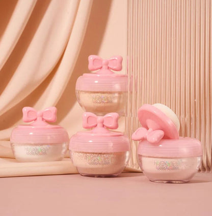 Hudamoji Loose Powder – Soft Matte Finish & Long-Lasting Smooth Look