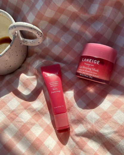 Laneige Lip Care Duo – Lip Glowy Balm & Lip Sleeping Mask Set