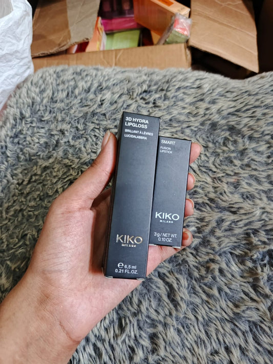"Kiko Lip Crush Combo🖤🔥!!".