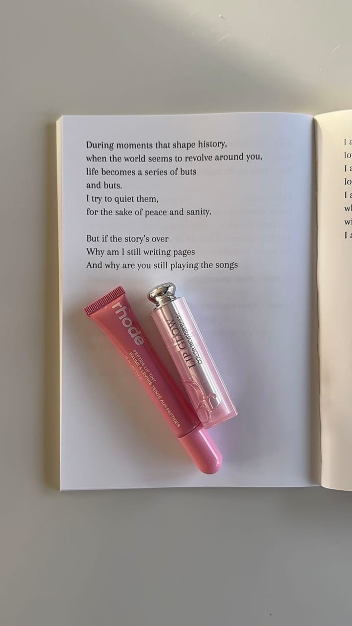 Dior Lip Balm & Rhode Lip Tint Duo – Hydrating, Glossy & Effortlessly Luxe