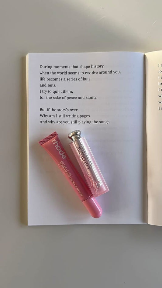 Dior Lip Balm & Rhode Lip Tint Duo – Hydrating, Glossy & Effortlessly Luxe