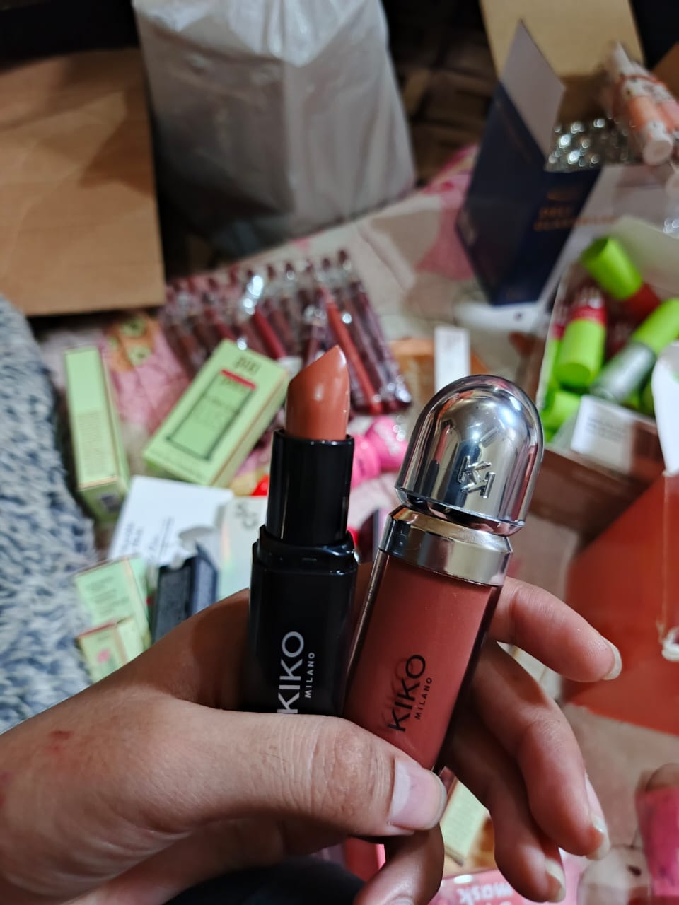 "Kiko Lip Crush Combo🖤🔥!!".