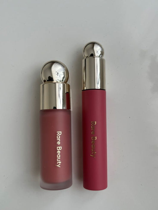 Rare Beauty Glow Duo – Liquid Blush & Lip Oil Set
