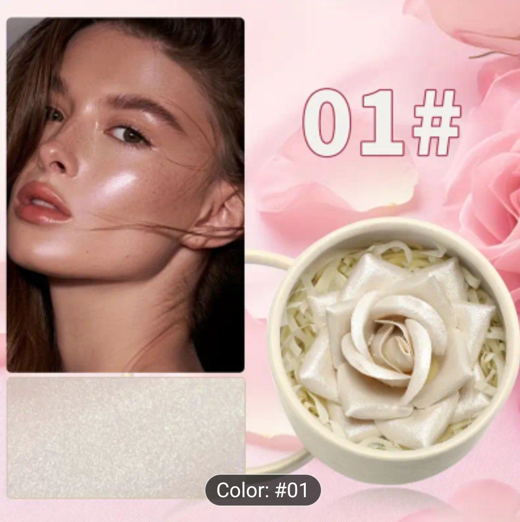 Long-Lasting Flower Blush & Highlighter – Soft Radiant Glow