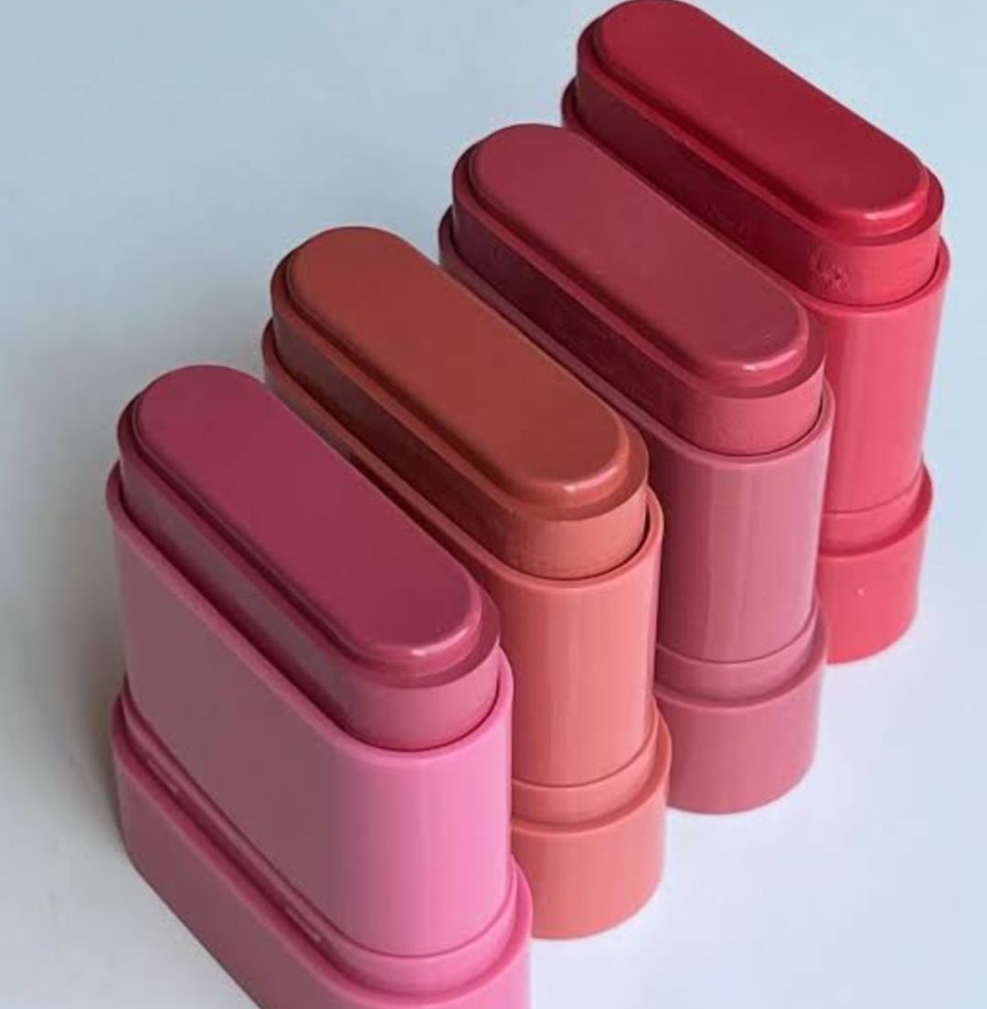 Hudamoji Lip & Cheek Blush Stick – Creamy Tint for a Natural Glow