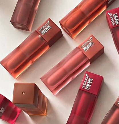 Hudamoji Teddy Matte Lip Gloss – Velvet Finish & Long-Lasting Color