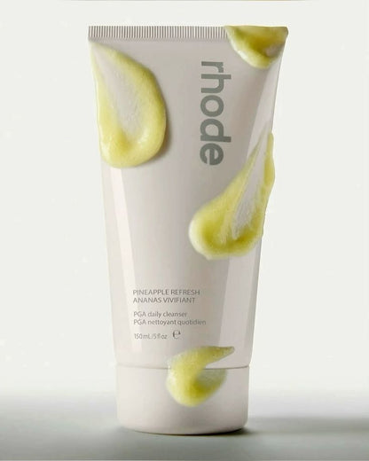 Rhode Pineapple Cleanser – Brightening Gel Face Wash with Pineapple Extract.