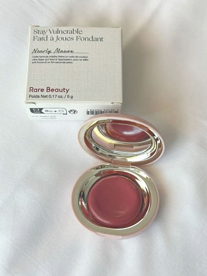 Rare Beauty Vulnerable Cream Blush – Lightweight Natural Long Lasting Glow