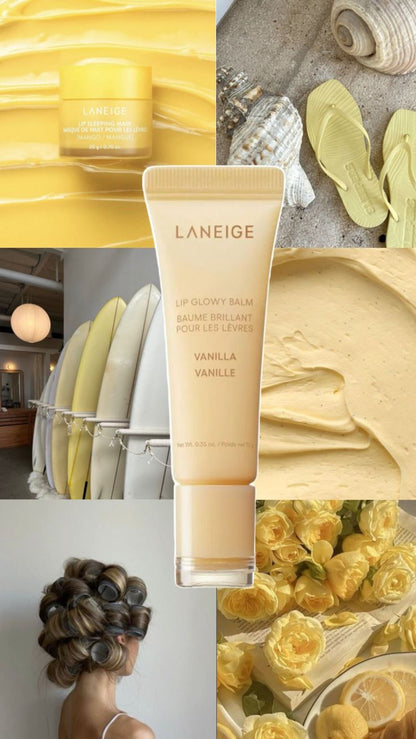 Laneige Lip Glowy Balm Trio Set – Hydrating, Glossy & Travel-Friendly Lip Care