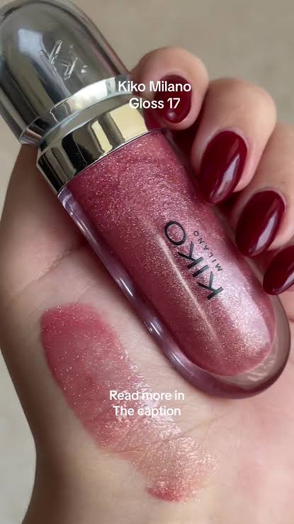 Kiko Milano Lip Gloss – High Shine, Non-Sticky, Hydrating Gloss