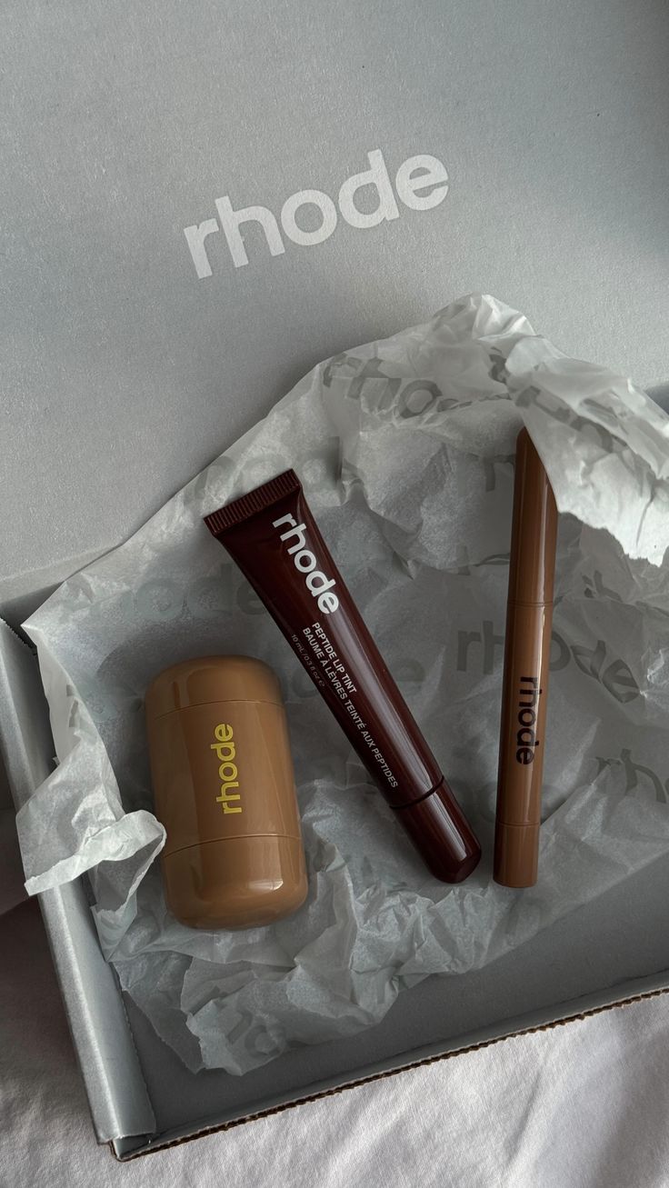 Rhode Trio Set – Pocket Blush, Lip Tint & Lip Pencil | Long Lasting Makeup Kit