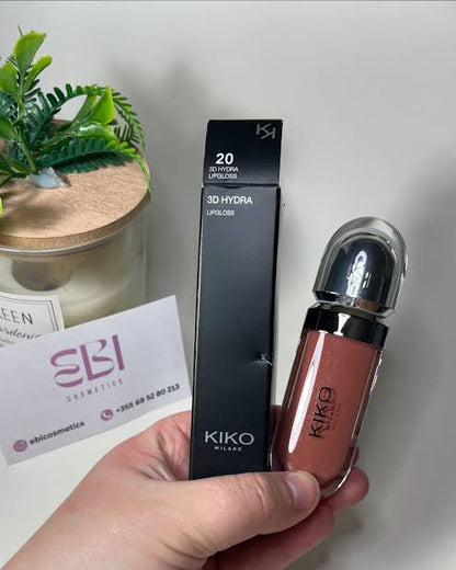 Kiko Milano Lip Gloss – High Shine, Non-Sticky, Hydrating Gloss
