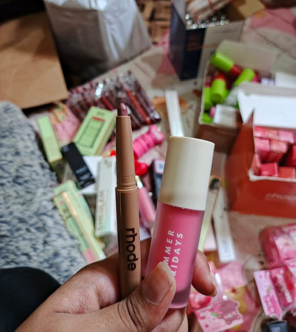 "Glow & Define: Summer Fridays Lip Oil + Rhode Lip Liner Duo"