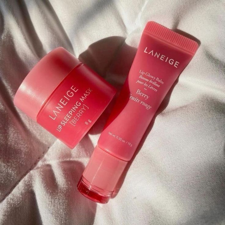 Laneige Lip Care Duo – Lip Glowy Balm & Lip Sleeping Mask Set
