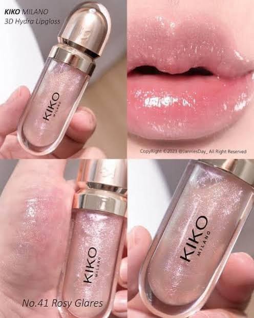 Kiko Milano Lip Gloss – High Shine, Non-Sticky, Hydrating Gloss