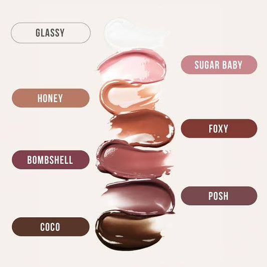 Huda Beauty Fauxfiller Lip Gloss – Plumping, High Shine, Non-Sticky & Hydrating Formula for Juicy, Fuller Lips