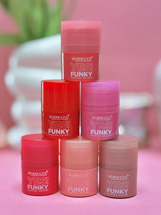 SevenCool Funky Liquid Blush – Vibrant, Long-Lasting Cheek Tint