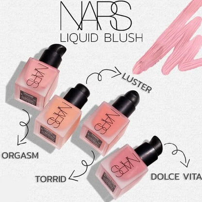 NARS Liquid Blush – Lightweight, Blendable & Buildable Formula for Natural Radiant Glow and Long-Lasting Finish