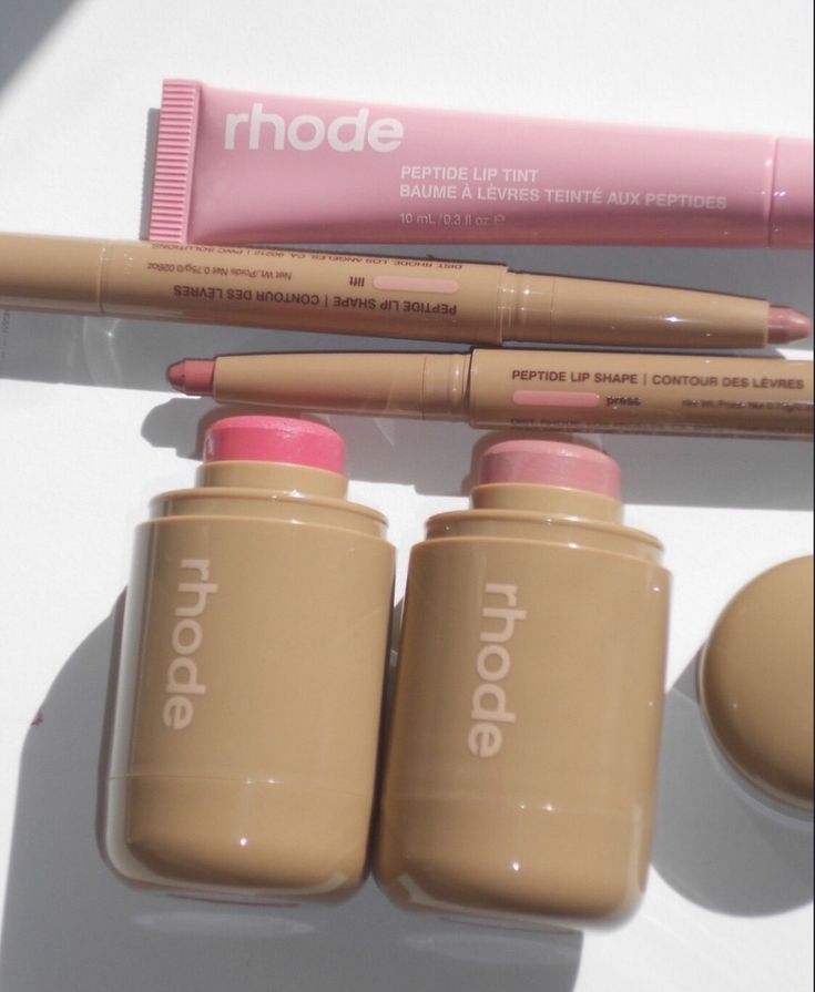 Rhode Trio Set – Pocket Blush, Lip Tint & Lip Pencil | Long Lasting Makeup Kit