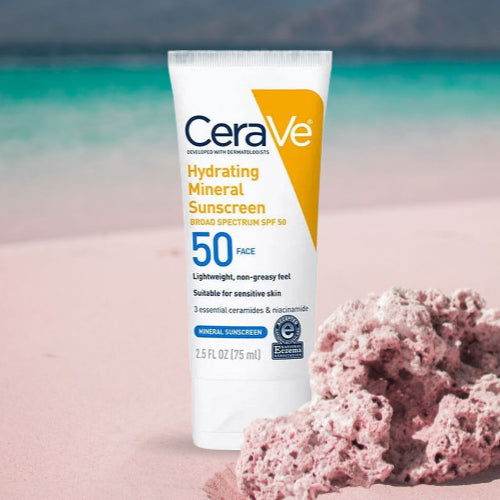 CeraVe Sunscreen SPF 50 – Broad Spectrum UV Protection & Hydration