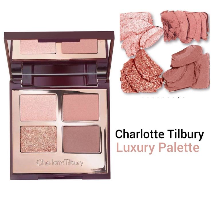 Charlotte Tilbury Pillow Talk Luxury Palette – Soft Glam Eyeshadow Quad