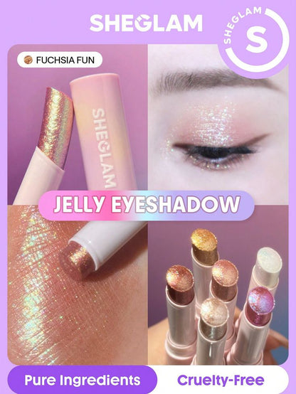 Sheglam Crystal Jelly Eyeshadow Stick – Shimmer, Glide & Glow