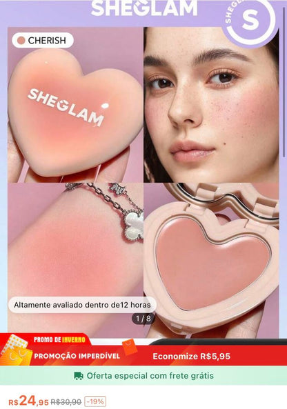 Sheglam Cupid Blush – Natural Radiant Finish