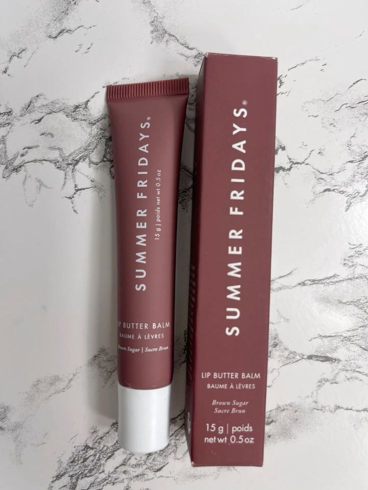 Summer Fridays Lip Balm & Rhode Lip Tint Combo – Hydrating Nourishing Glossy Finish
