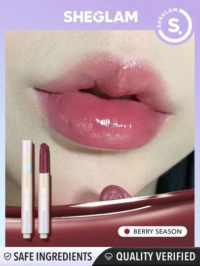 SHEGLAM Lip Plumper – Hydrating Glossy Lip Enhancer with Instant Plump Effect & Moisturizing Formula